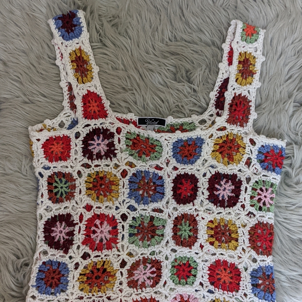 Crochet tank top